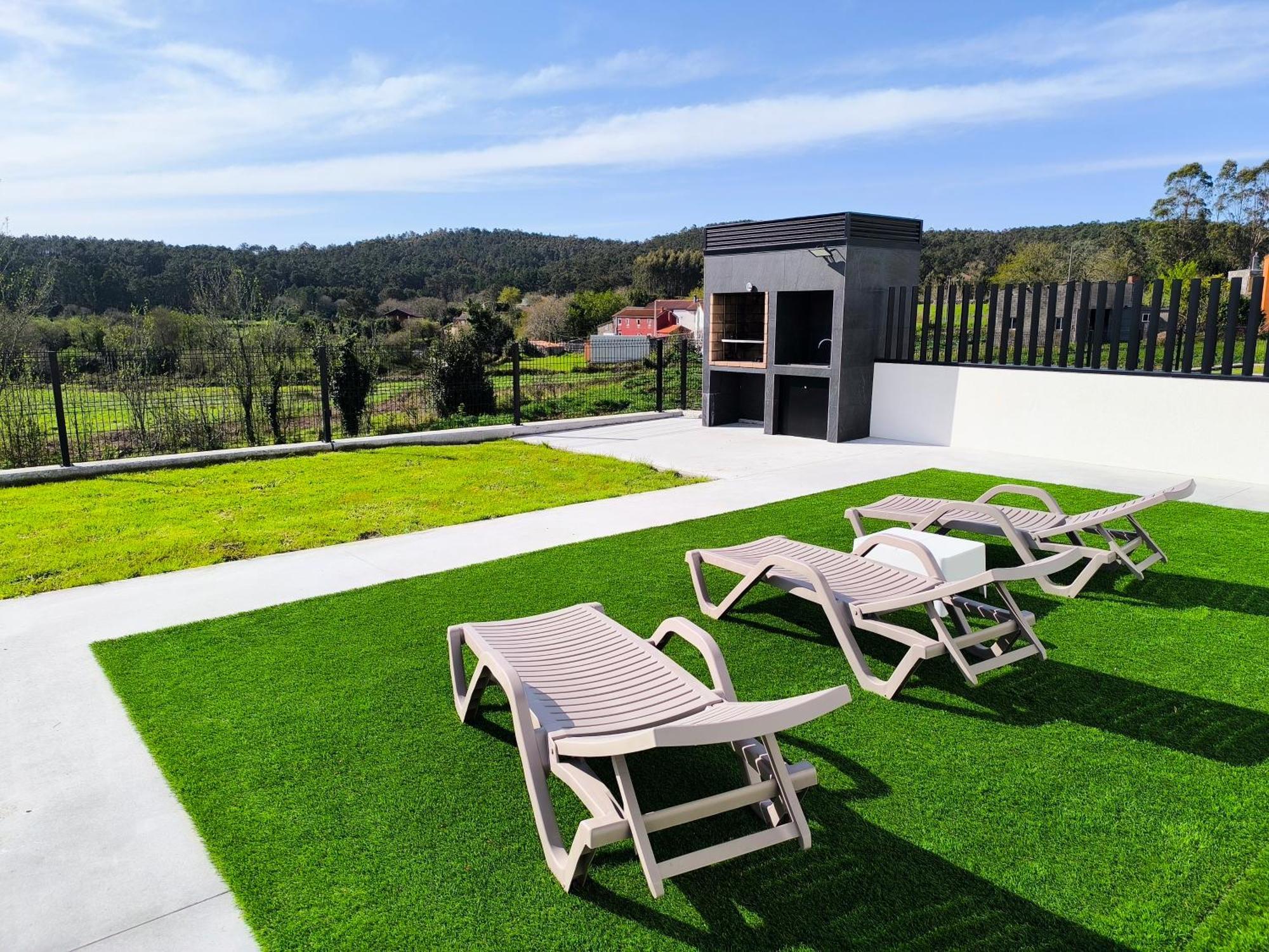 Casa Manolo De Amparo Villa Vimianzo Luaran gambar